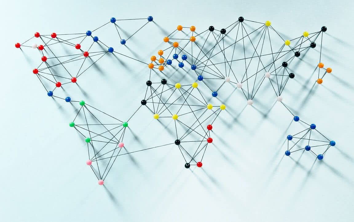 Graph theory: connections in the market